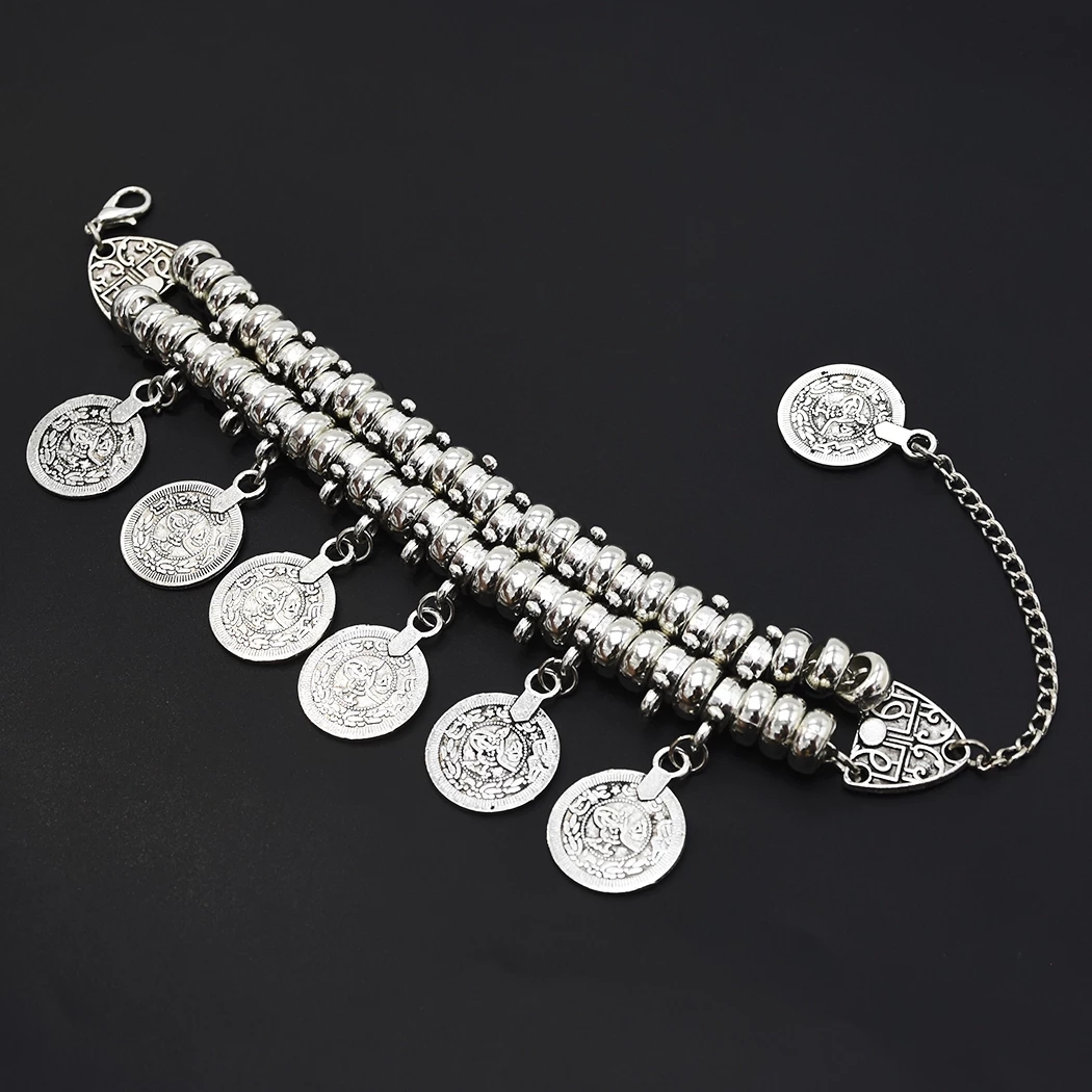 Men Accessories India - Bracciale con ciondolo con nappa a