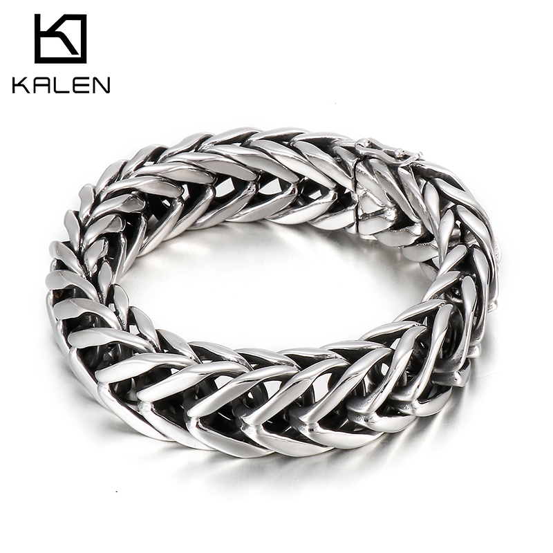 Men Accessories Bd - Kalen 17mm Personalità Bracciale da uomo