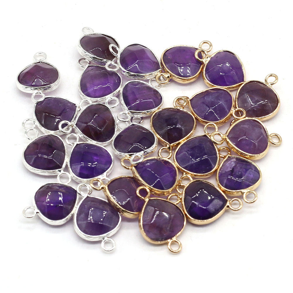 Men Accessories Jewellery - 2 pezzi connettori in pietra naturale