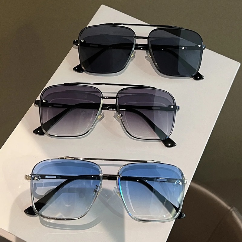 Men'S Accessories Glasses - Occhiali da Sole Quadrati da Uomo
