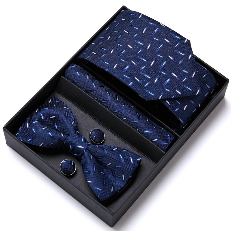 Neck Tie Set Box - Cravatta per uomo Abito formale Tuxedo