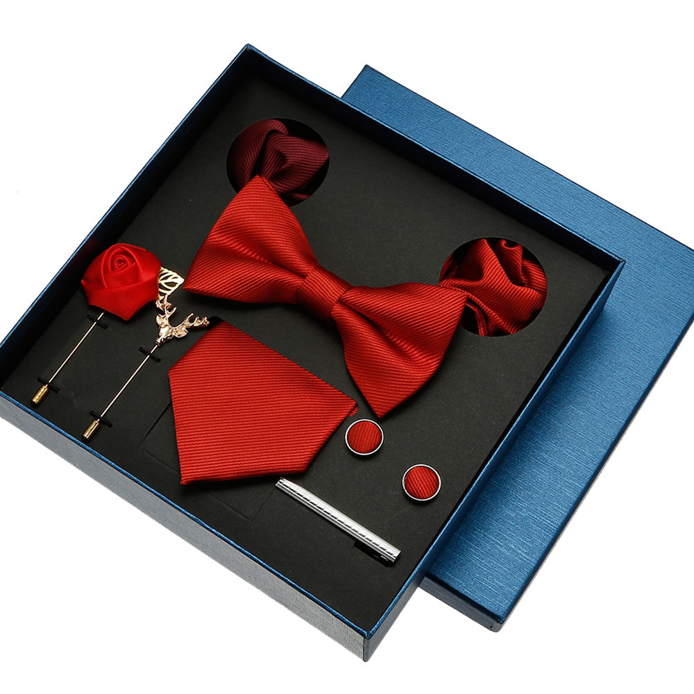 Neck Tie Set Box - Set di cravatte semplici per uomo
