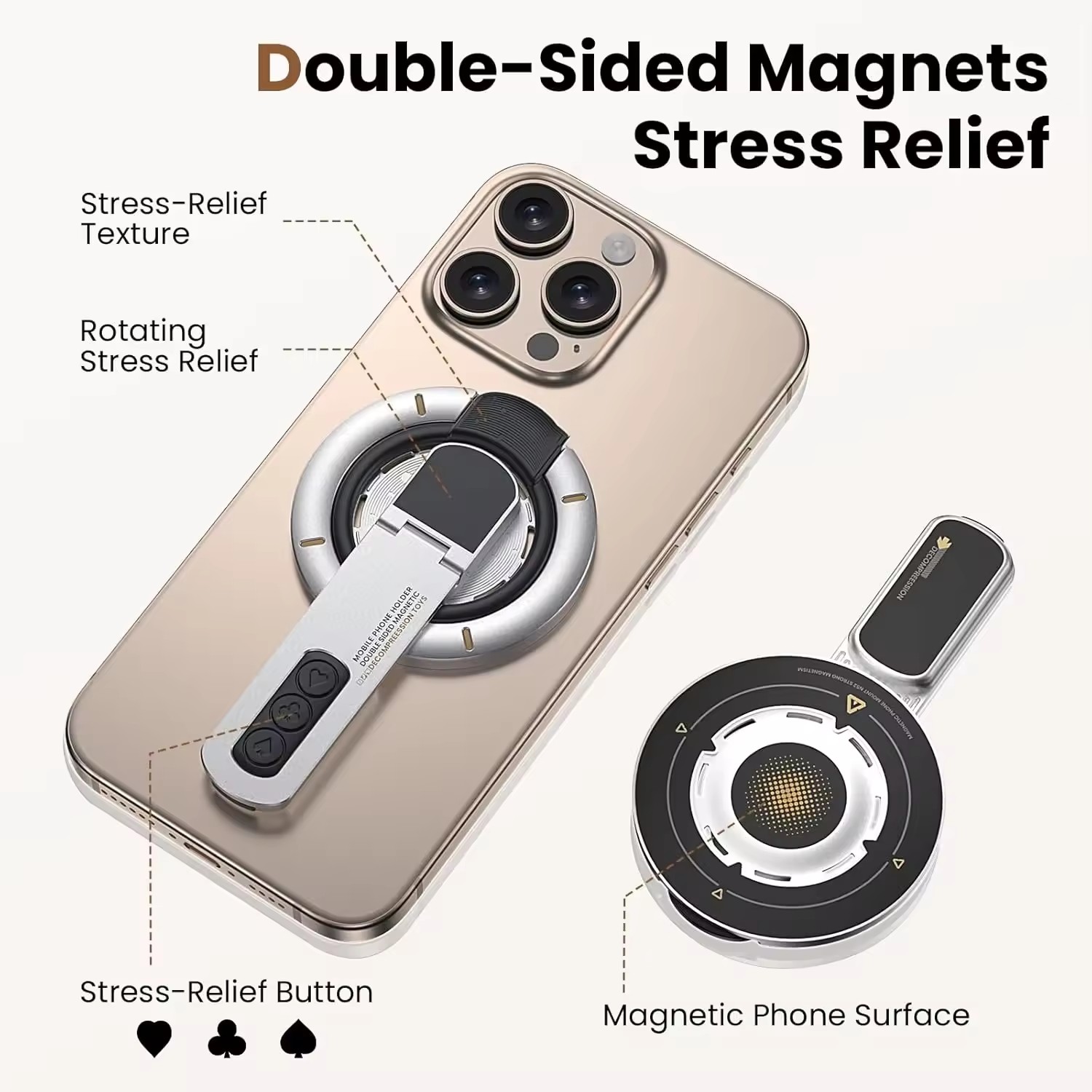 Supporto Magnetico a Doppia Fa - Men Accessories Jewellery recensione e prezzo