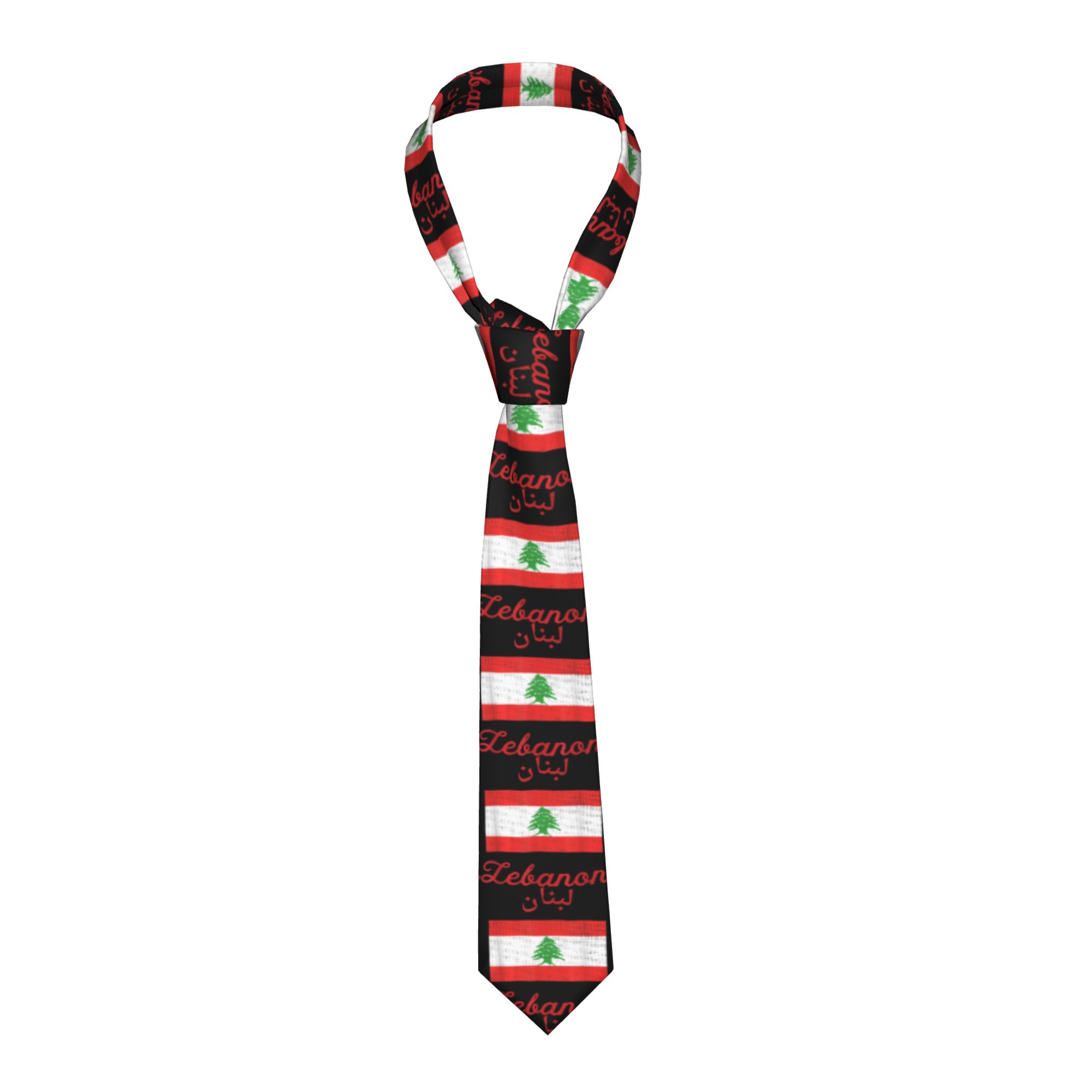 Cravatta con bandiera del Liba - Men Accessories Lebanon recensione e prezzo