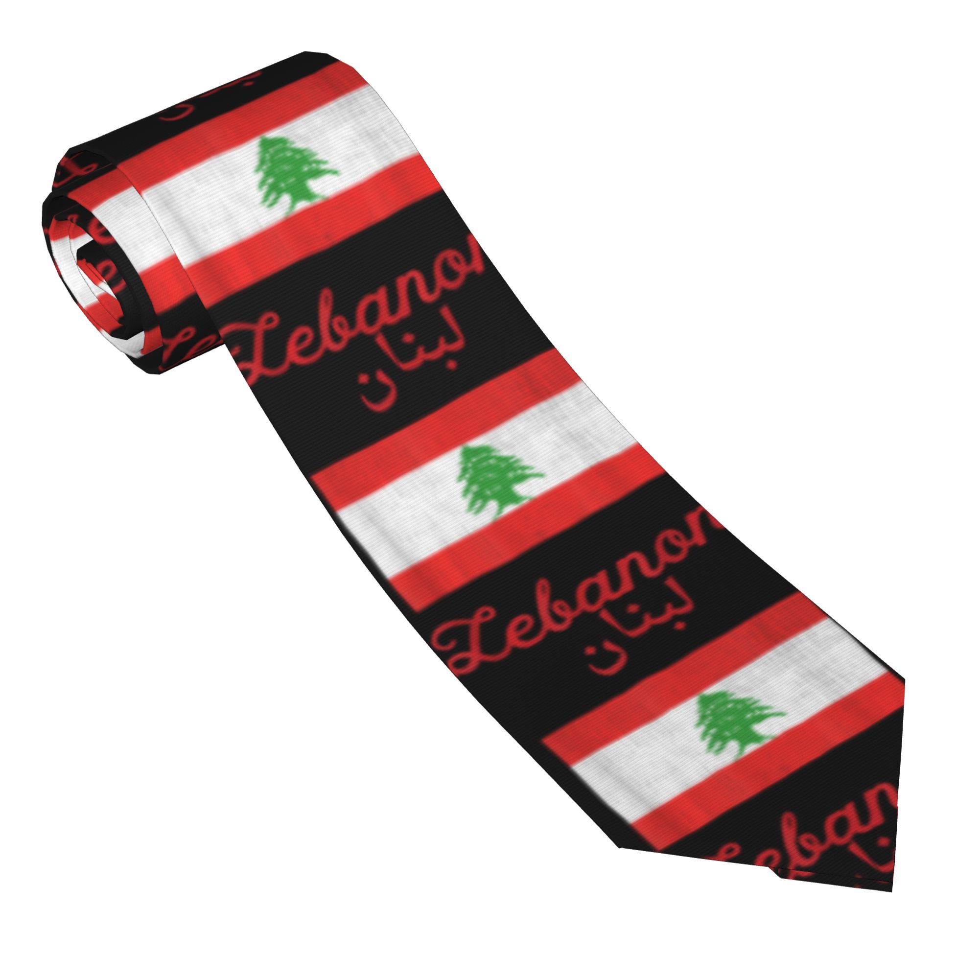 Cravatta con bandiera del Liba - Men Accessories Lebanon recensione e prezzo