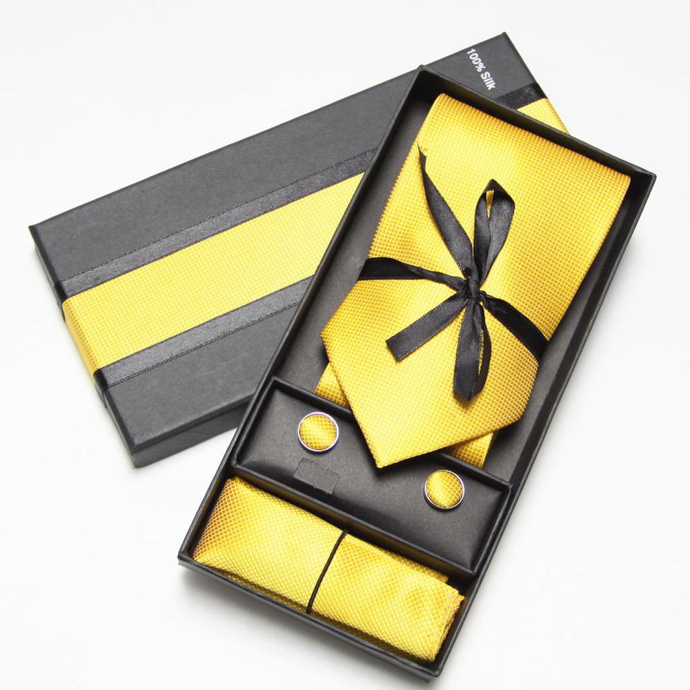 Set di Cravatte Solide, Gemell - Neck Tie Set Box recensione e prezzo