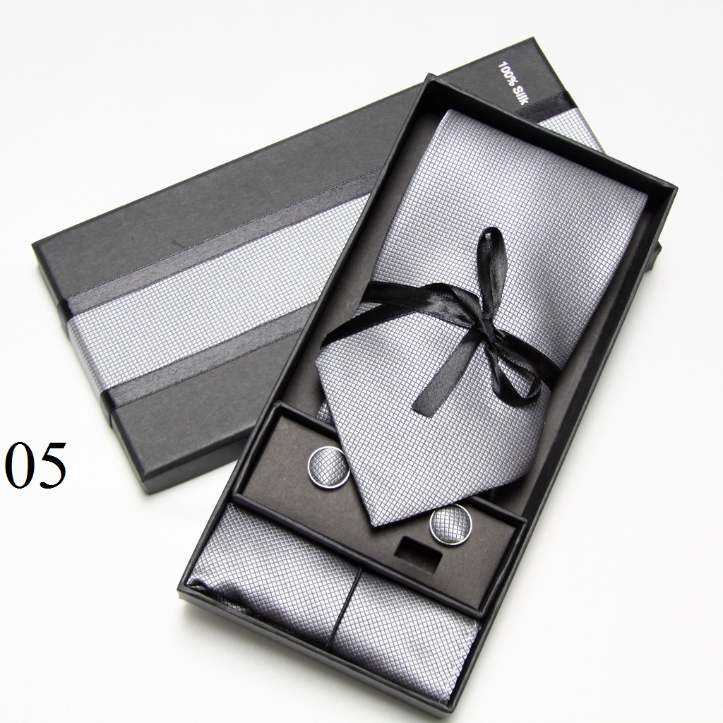 Set di Cravatte Solide, Gemell - Neck Tie Set Box recensione e prezzo