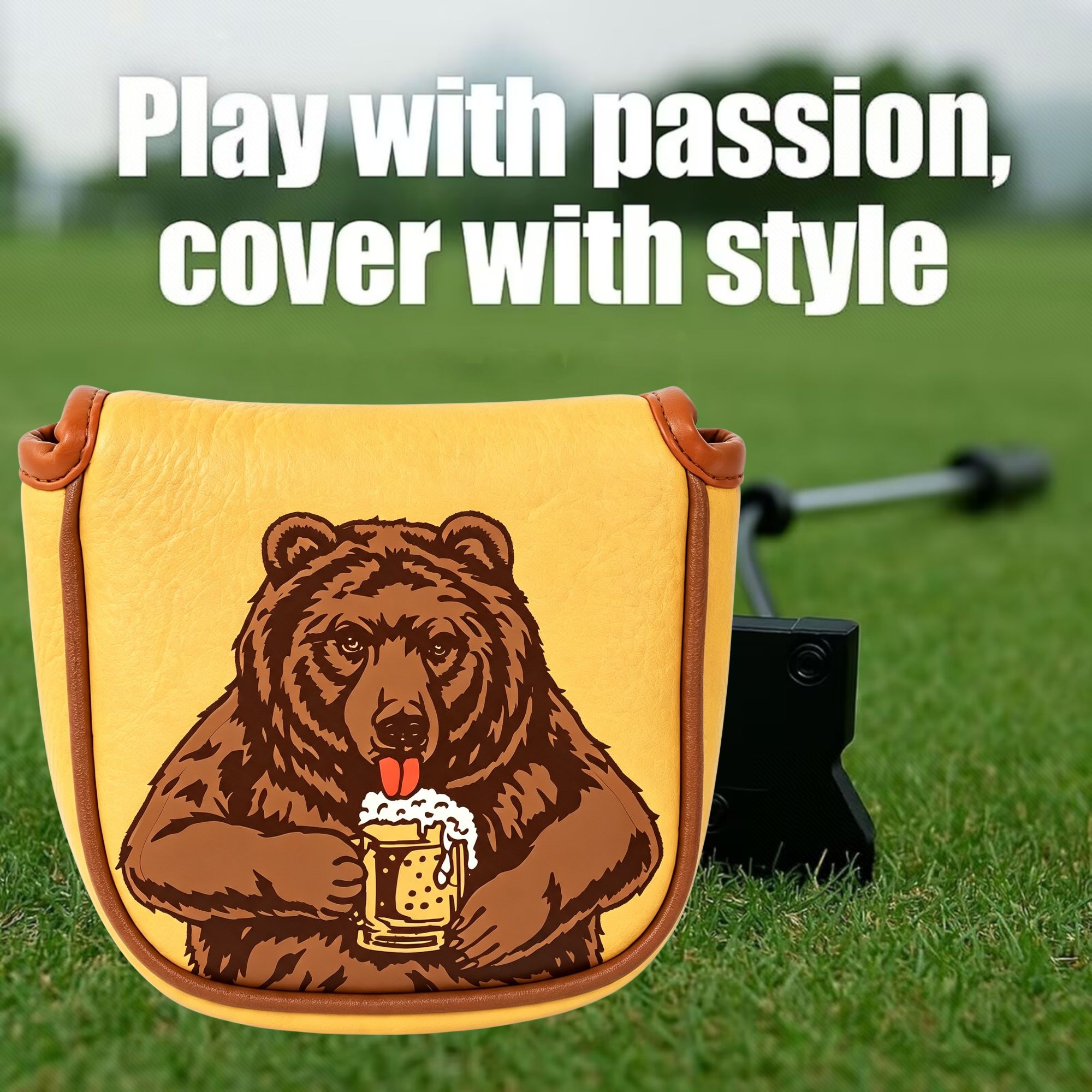 Copritesta da golf ricamato co - Men'S Mens Accessories recensione e prezzo