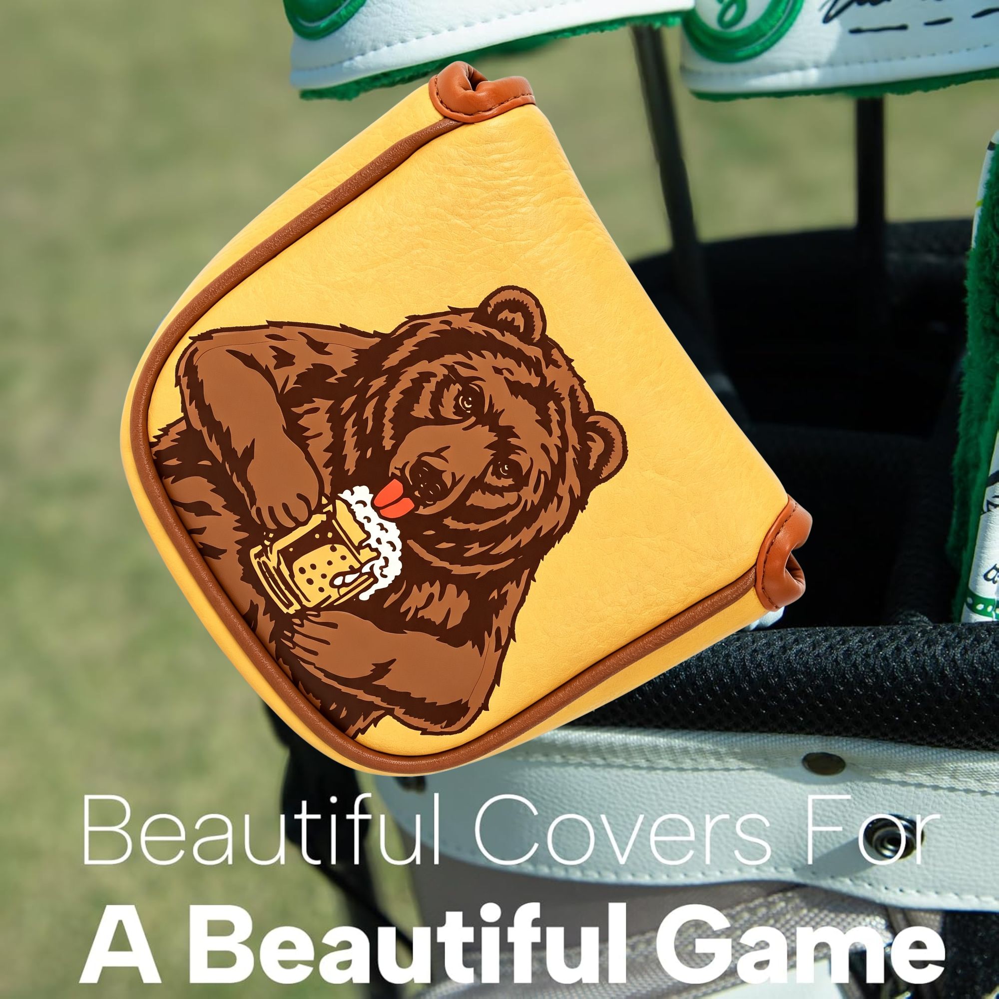 Copritesta da golf ricamato co - Men'S Mens Accessories recensione e prezzo
