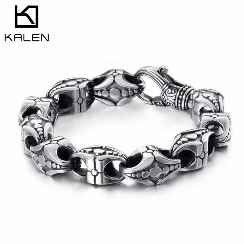 KALEN Punk Croce Bracciale da  - Men Accessories Bd recensione e prezzo