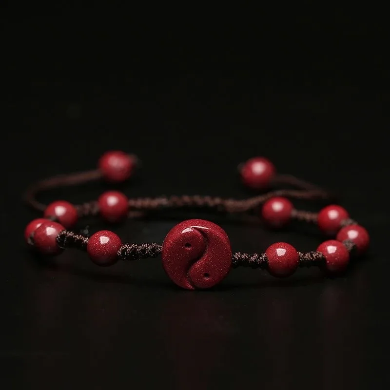 Personalizzato naturale rosso  - Bracelet Beaded Men recensione e prezzo