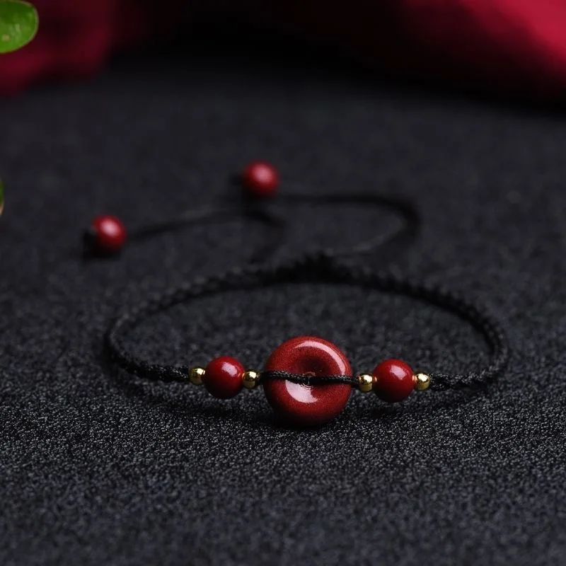 Personalizzato naturale rosso  - Bracelet Beaded Men recensione e prezzo