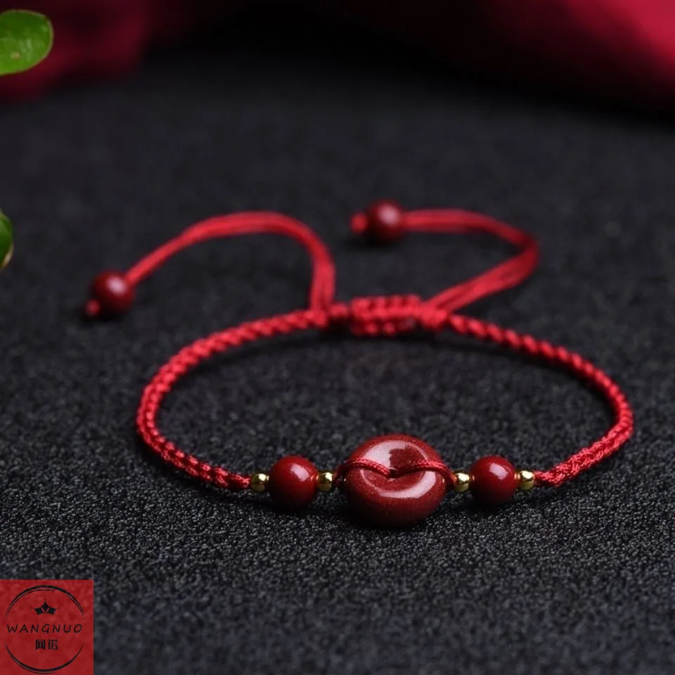 Personalizzato naturale rosso  - Bracelet Beaded Men recensione e prezzo