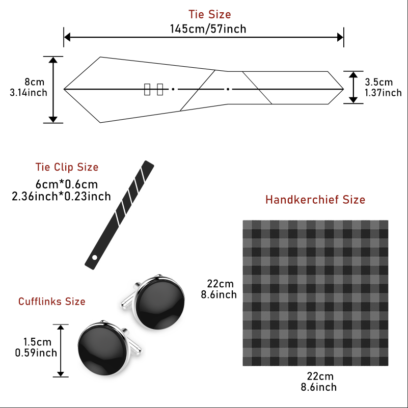 Vendita calda 8 cm cravatta fa - Neck Tie Set Box recensione e prezzo