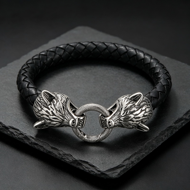 Bracciale in pelle intrecciata - Men Accessories Bd recensione e prezzo