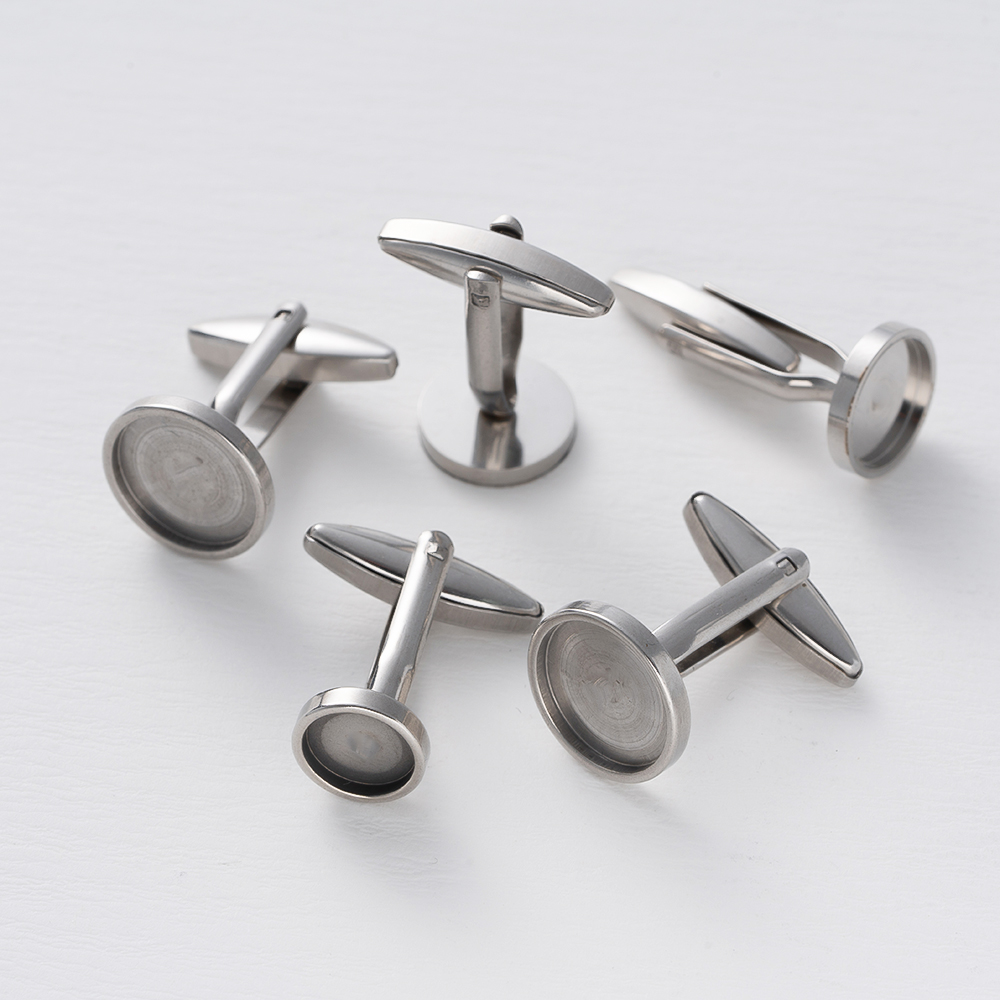 5 pezzi gemelli in acciaio ino - Men Accessories Jewellery recensione e prezzo
