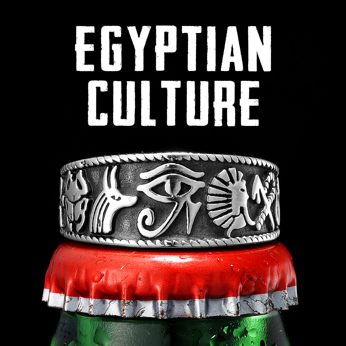 Egitto Faraone Occhio di Horus - Men'S Accessories Jewelry Egypt recensione e prezzo