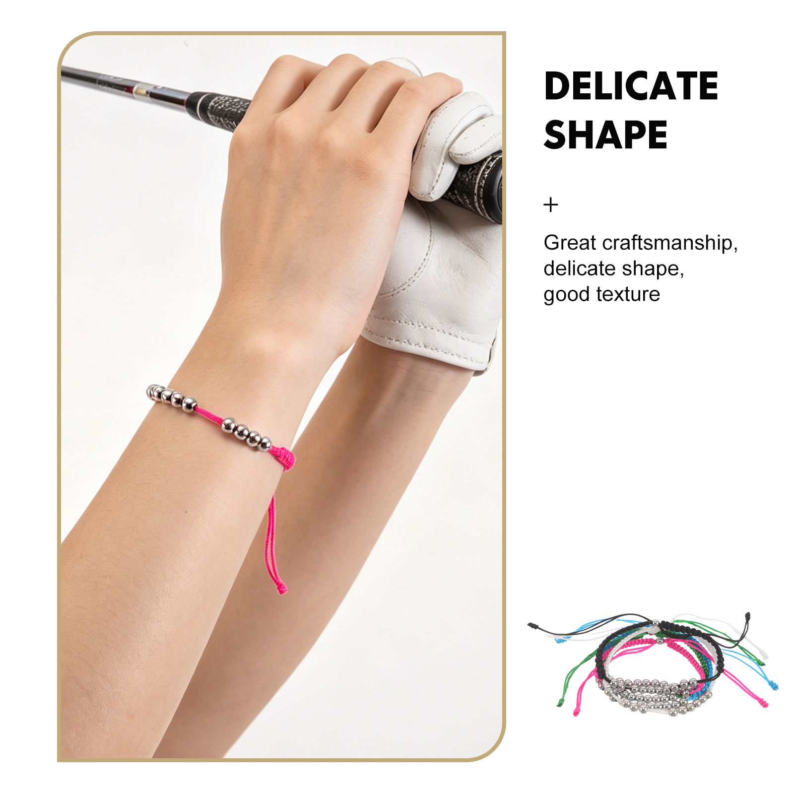 5 Pezzi Braccialetto Contapunt - Bracelet Beaded Men recensione e prezzo