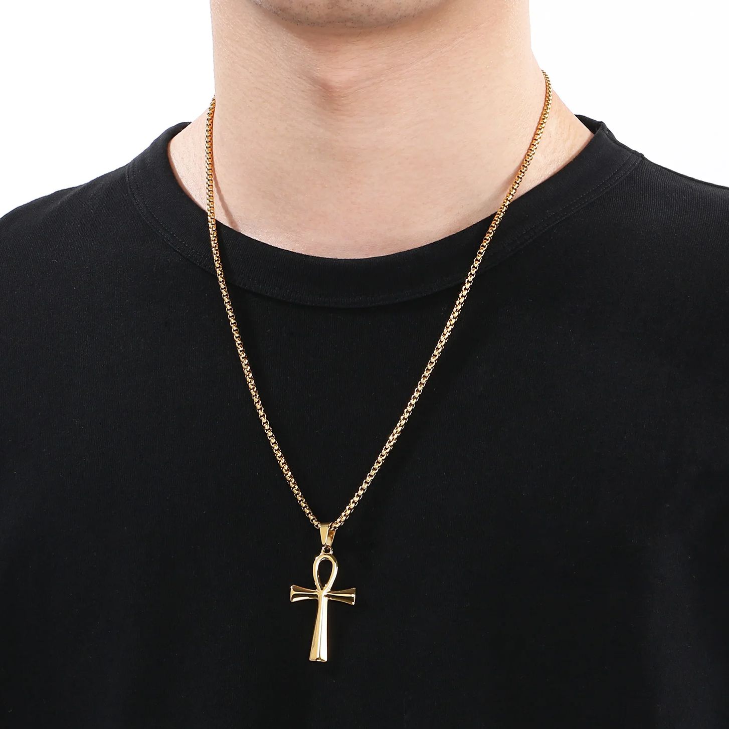 HaoYi acciaio inossidabile egi - Men'S Accessories Jewelry Egypt recensione e prezzo