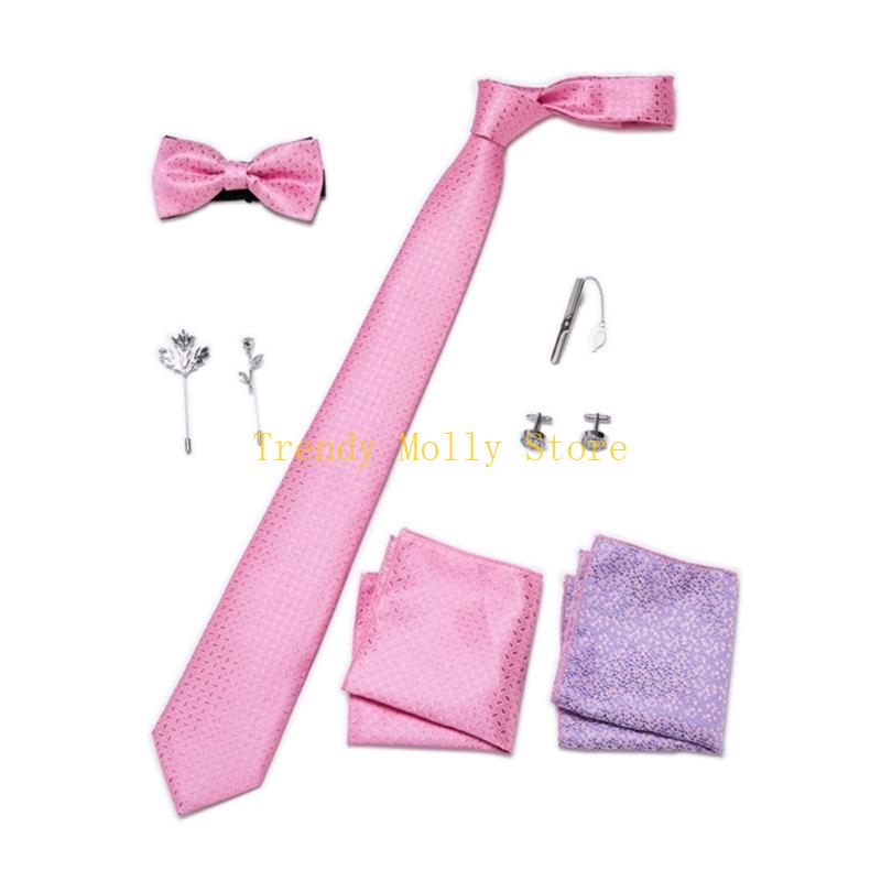 N5KB 9PCS Set cravatta alla da - Neck Tie Set Box recensione e prezzo