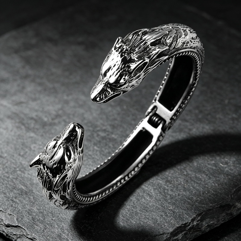 Bracciale con Doppia Testa di  - Men Accessories Bd recensione e prezzo