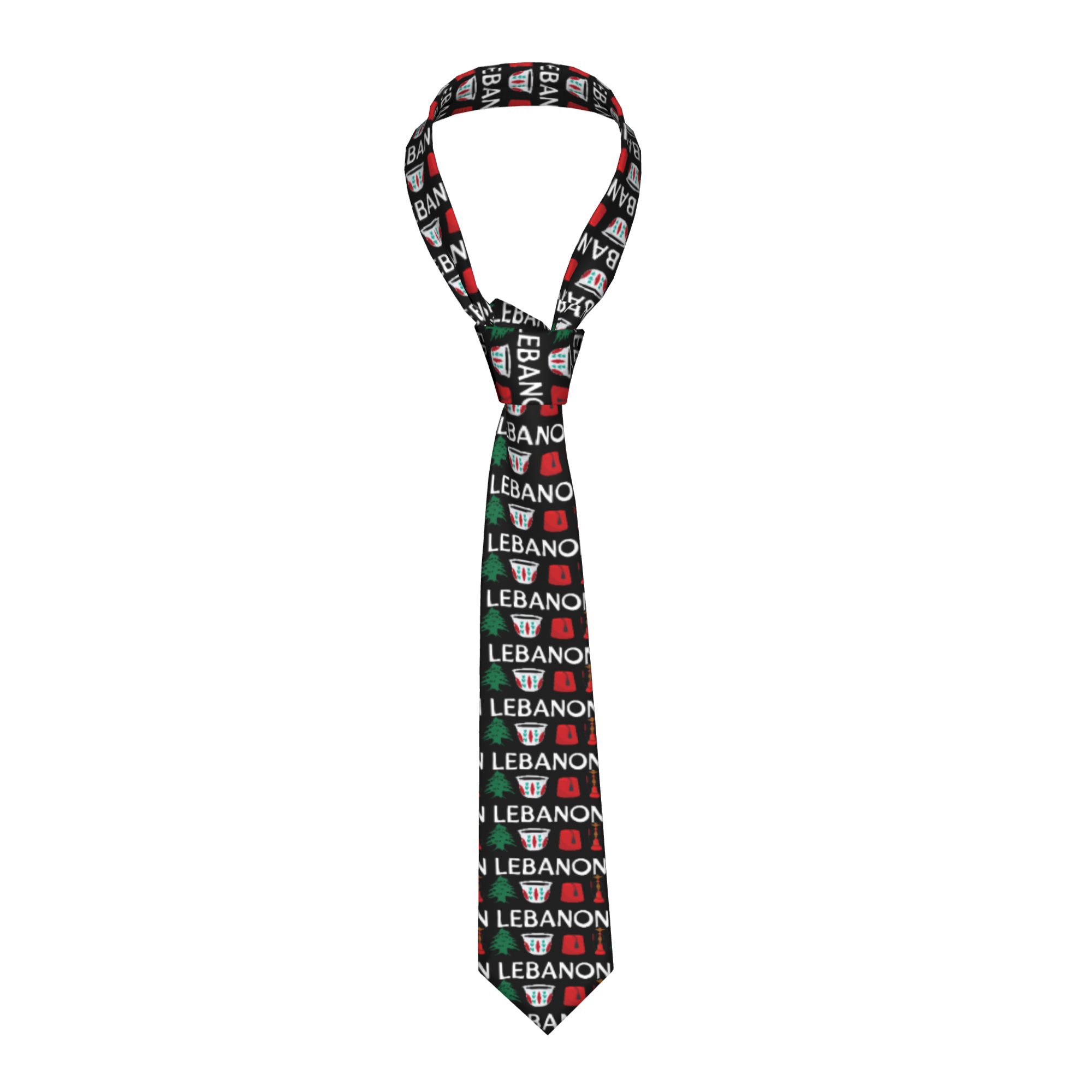 Cravatta da Uomo con Bandiera  - Men Accessories Lebanon recensione e prezzo