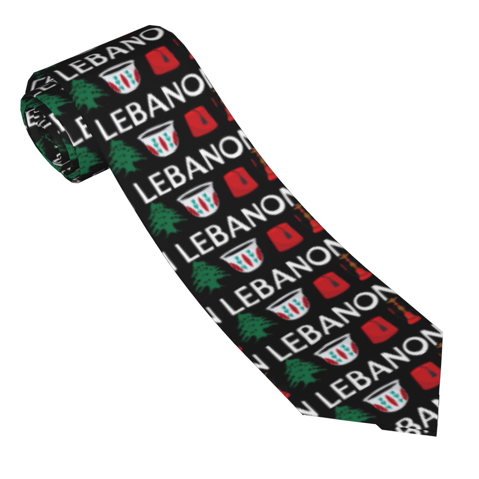 Cravatta da Uomo con Bandiera  - Men Accessories Lebanon recensione e prezzo