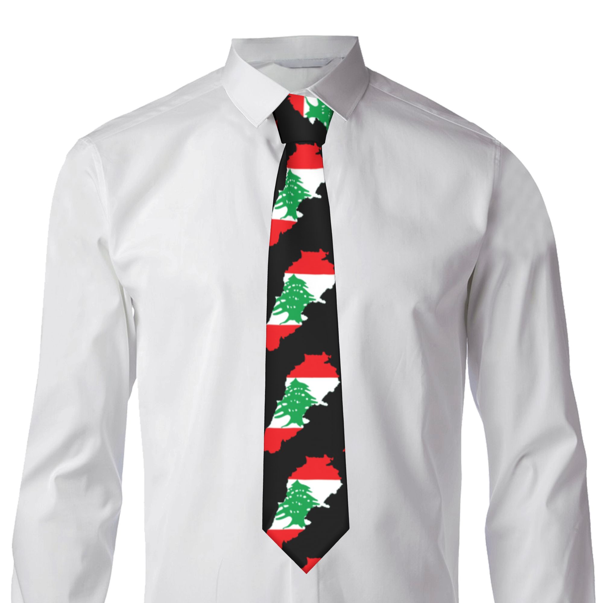 Cravatta con mappa della bandi - Men Accessories Lebanon recensione e prezzo